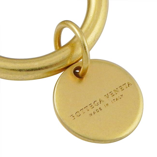 BOTTEGA VENETA 蝴蝶鑰匙圈吊飾(金色)