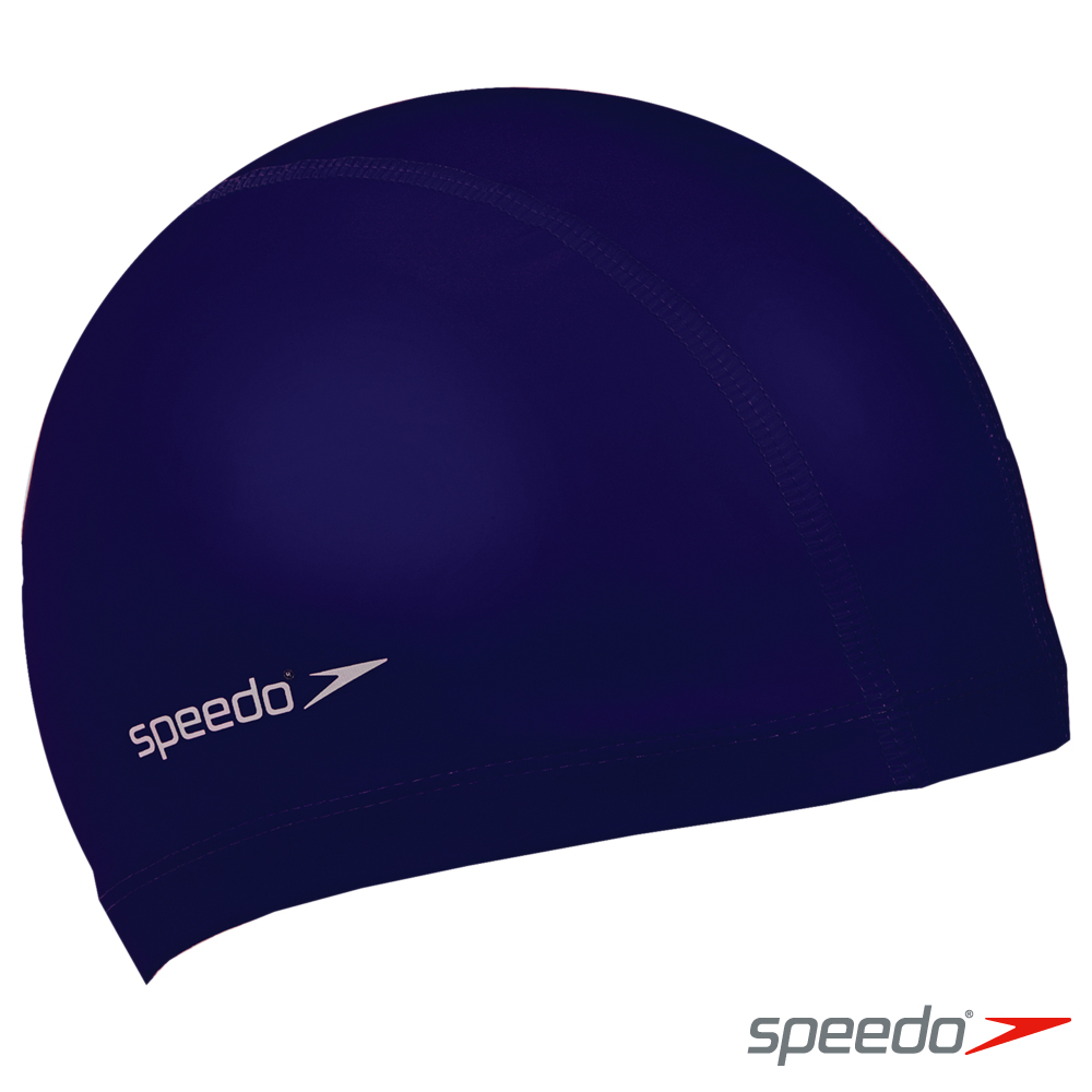 SPEEDO 成人 合成泳帽 Pace 海軍藍