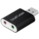 伽利略 USB2.0 鋁殼音效卡(黑色) (USB51B) product thumbnail 1