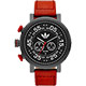 adidas 城市飆速時尚計時腕錶-黑x紅/50mm product thumbnail 1