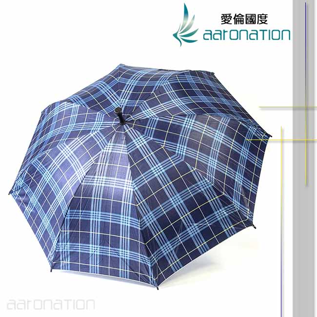 aaronation - 雙八骨三人雨傘 - 五色可選 R5-F125001