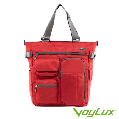 VoyLux 伯勒仕-百貨專櫃-防潑水-超輕量-四用托特包 3681312-紅色