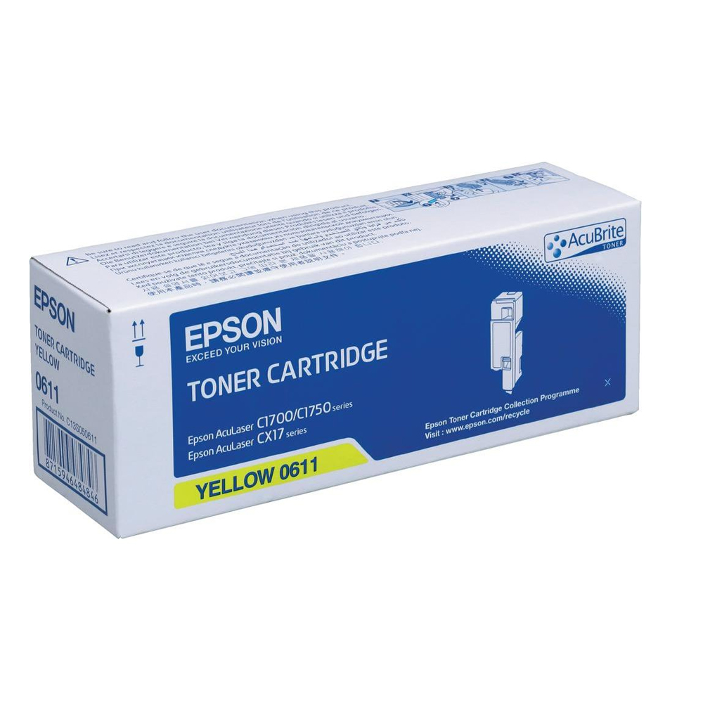 EPSON C13S050611 黃色碳粉匣