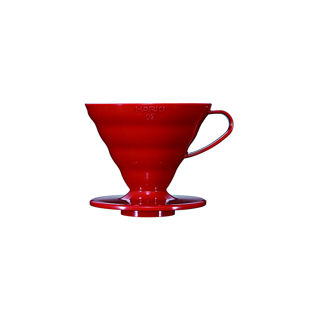 HARIO-V60紅色02樹脂濾杯1~4杯 / VD-02R