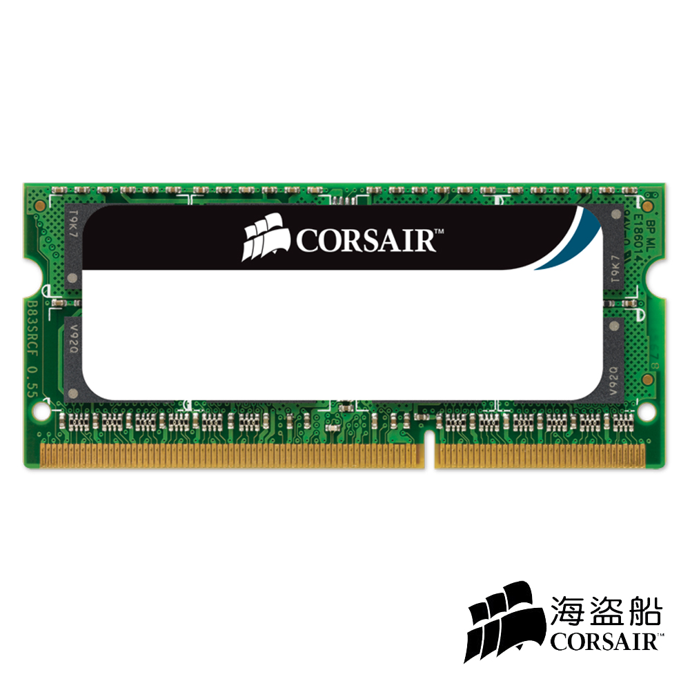 Corsair  筆記型記憶體 DDR3-1333 8GB