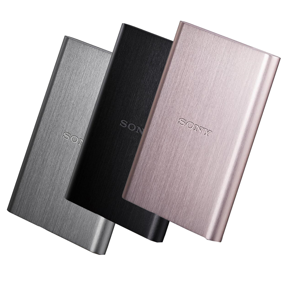 SONY 髮絲紋 1TB USB3.0 2.5吋行動硬碟 HD-E1