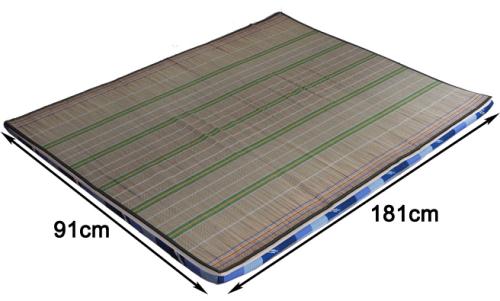 《星辰》涼草冬夏兩用折疊床墊-雙人