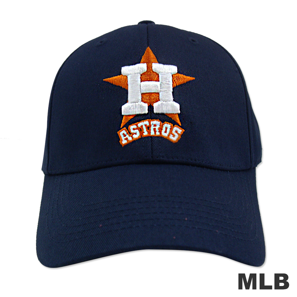 MLB-休士頓太空人隊可調式棒球帽-深藍