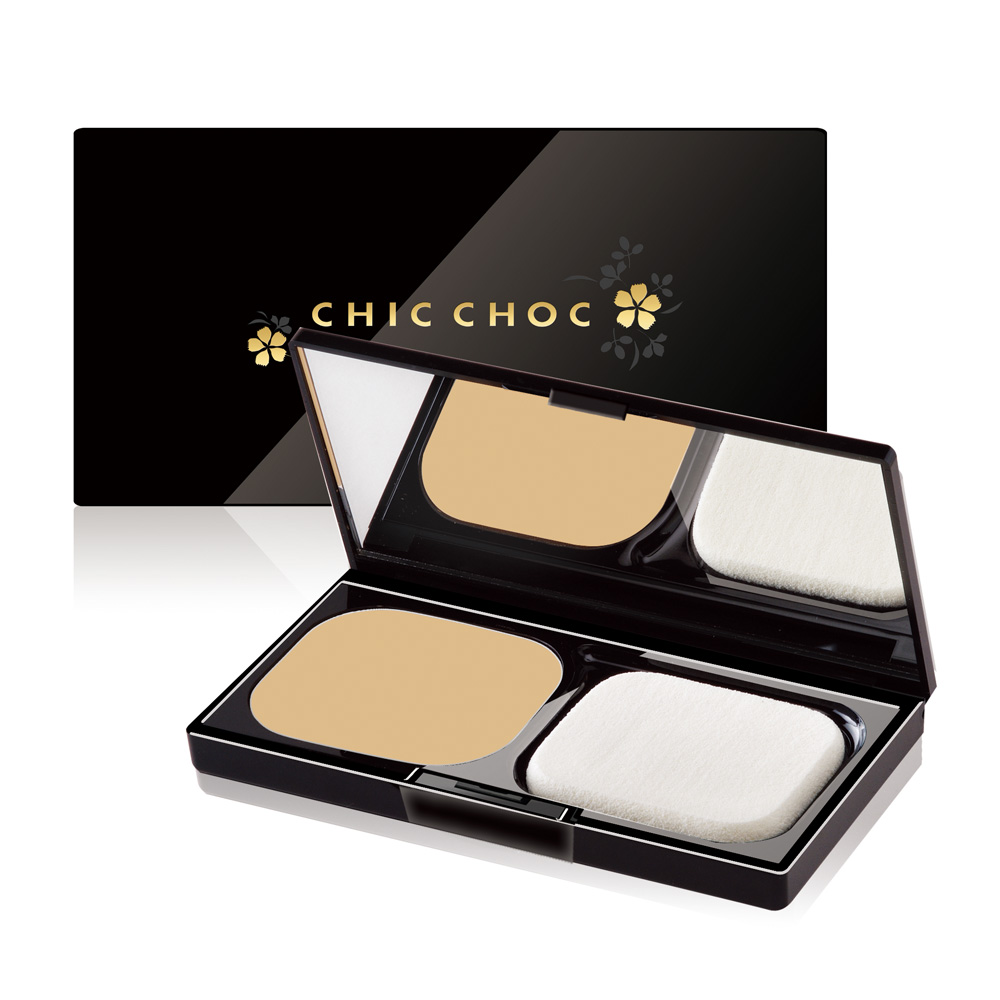 CHIC CHOC 櫻花美姬持久粉餅SPF26 PA++ 01白皙膚(附盒)