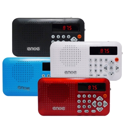 enoe多媒體TF卡/FM隨身音響 RD-2299 (四色)