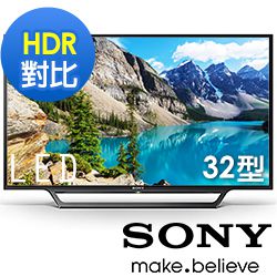 SONY 32吋 HDR 聯網 液晶電視 KDL-32W610E