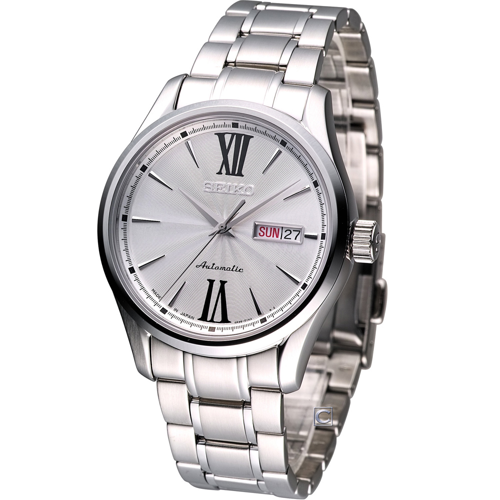 SEIKO PRESAGE 簡約時尚機械腕錶 4R36-01L0S