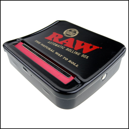 RAW 西班牙進口-金屬製半自動捲煙器(7公分)