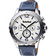 Timberland Warner 慢跑生活計時腕錶-米x藍/46mm product thumbnail 1