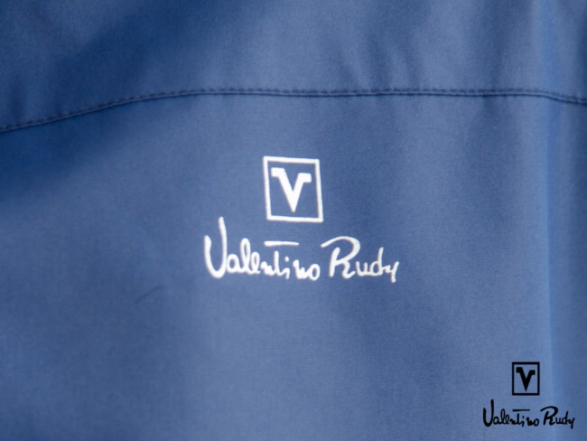 Valentino Rudy范倫鐵諾.路迪 防水透氣連帽機能短風衣-寶藍