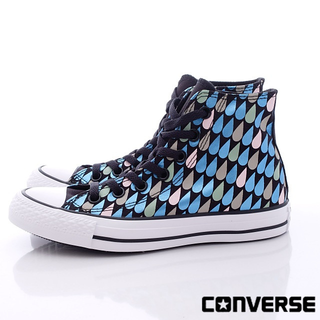 converse-冰心滴紋短筒帆布款-550732C(女段)N