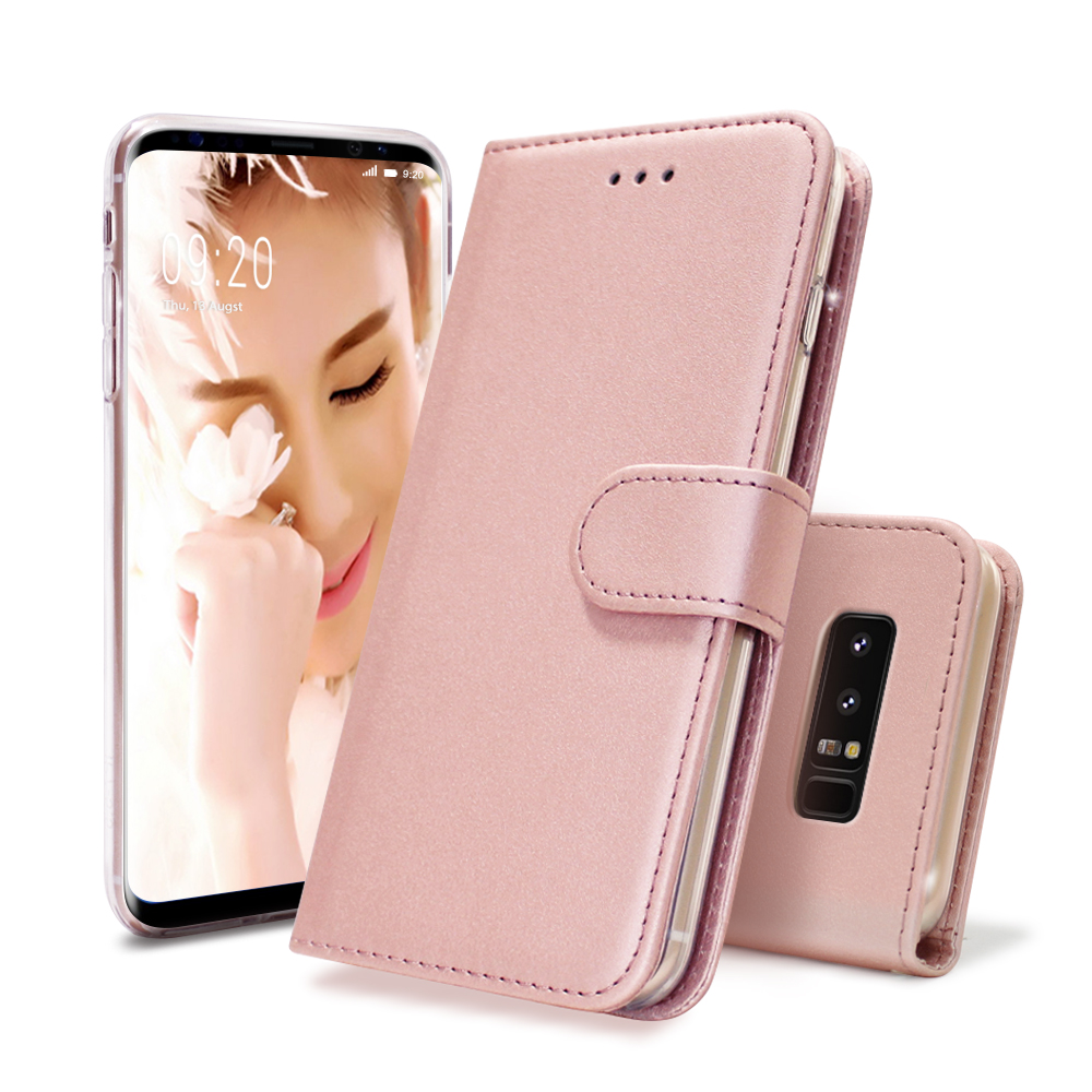 AISURE愛秀王 FOR Samsung Galaxy Note 8 金莎奢華二合一皮套