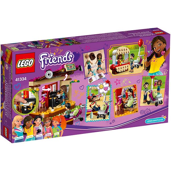 LEGO樂高 Friends系列 41334 安德里亞的公園演出