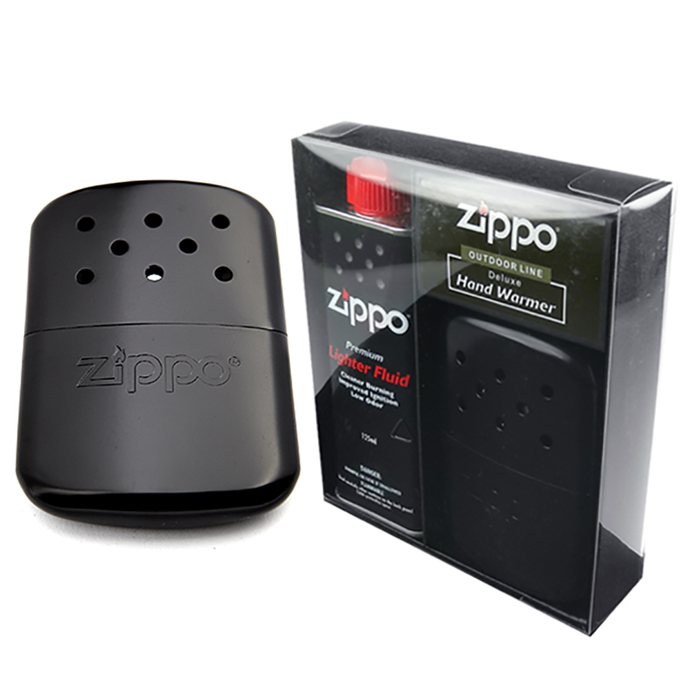 【ZIPPO】白金懷爐~美版(台灣總代理中文包裝)-黑色烤漆款