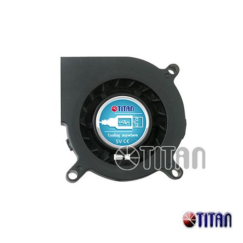 TITAN 六公分USB渦輪風扇TFD-B6015M05Z(RB)