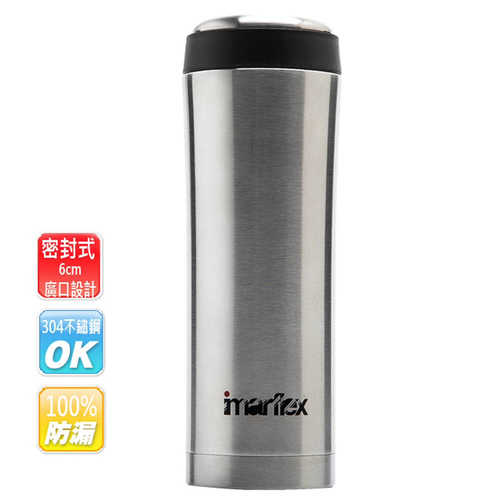 日本imarflex伊瑪 500ML 304不繡鋼 冰熱真空保溫杯(IVC-5002)