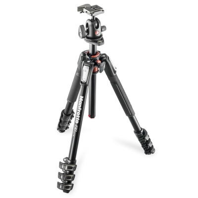 Manfrotto MK190XPRO4-BH 新190系列鋁合金四節腳架套組