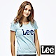 Lee 亮片印花LOGO短袖圓領TEE-女款-藍 product thumbnail 1