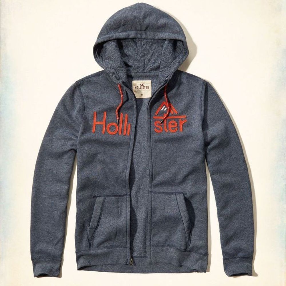 Hollister HCO 長袖 外套 藍色 0266