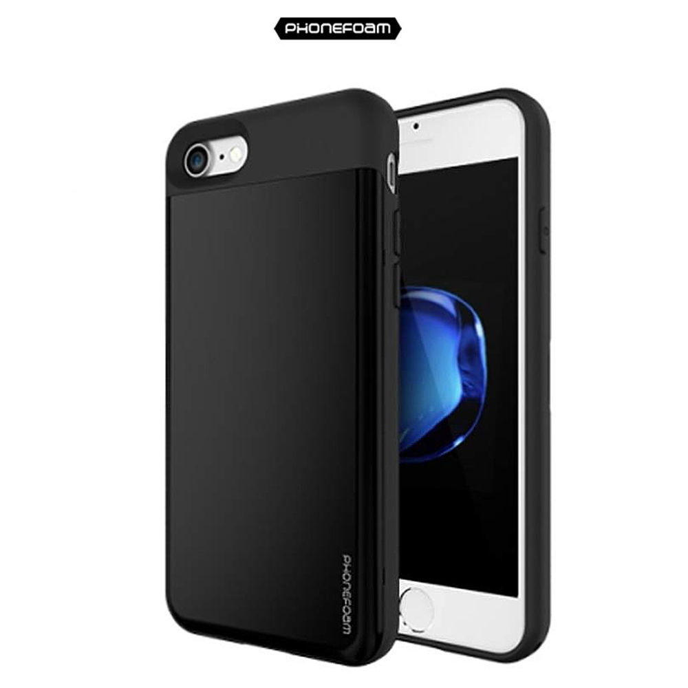 Phonefoam Secret iPhone7 Plus 插卡式立架吸震保護殼
