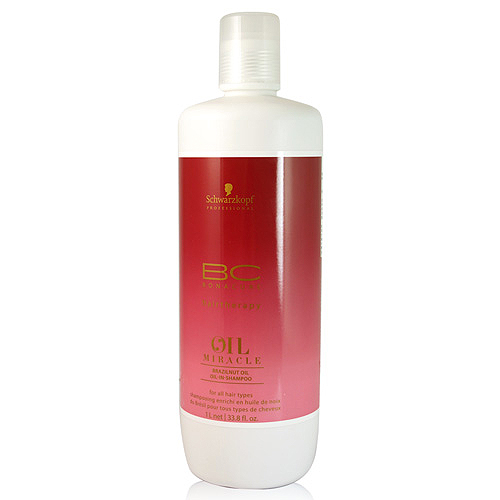 Schwarzkopf 施華蔻 BC精油奇蹟 巴西堅果精油 洗髮露 1000ml