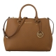 MICHAEL KORS 防刮皮革手提肩背包(大/棕) product thumbnail 1