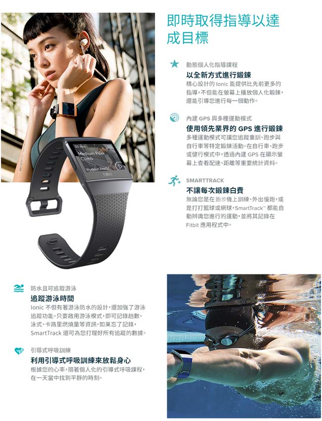 FITBIT IONIC 智能健身手錶