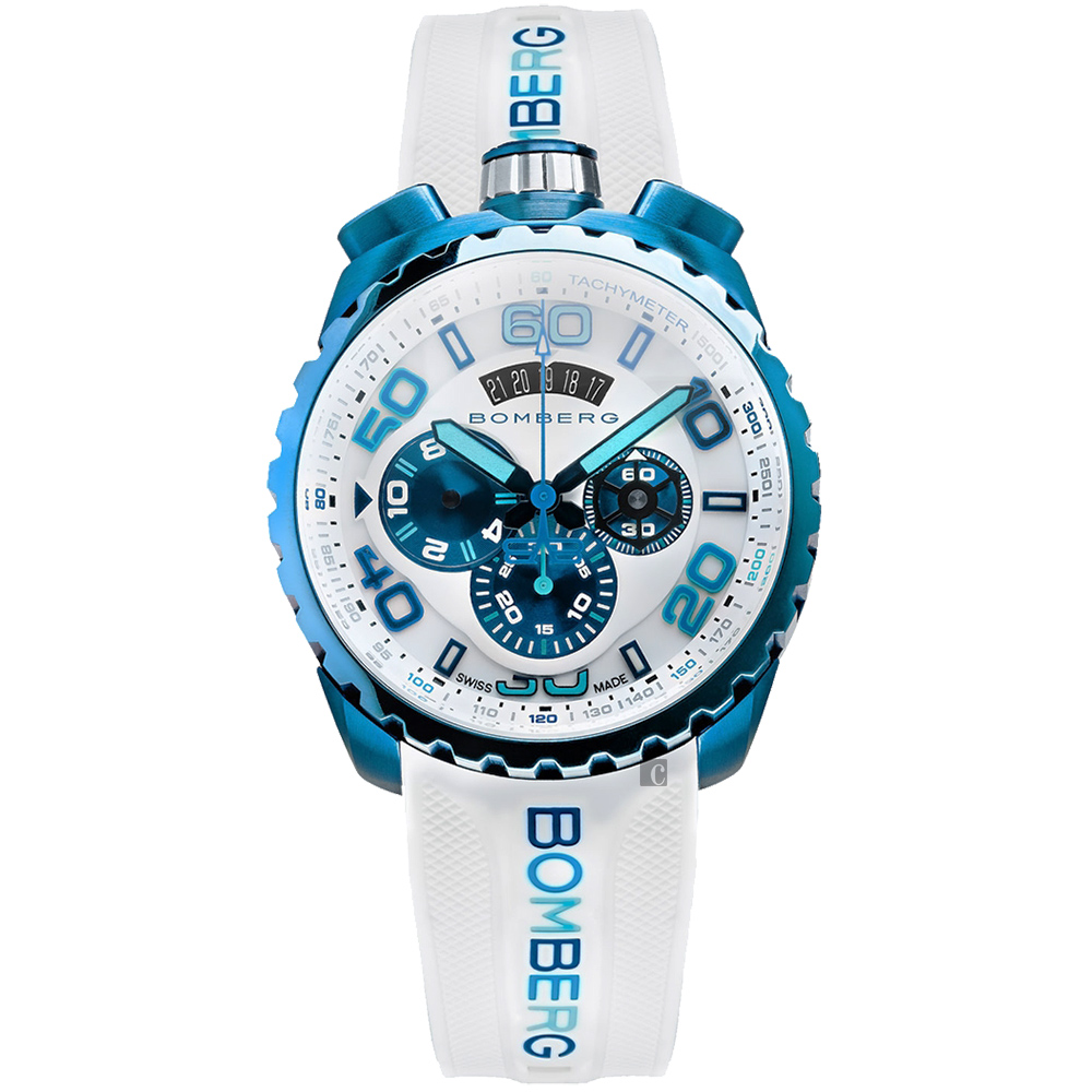 BOMBERG 炸彈錶 BOLT-68 冰雪登山計時手錶-45mm