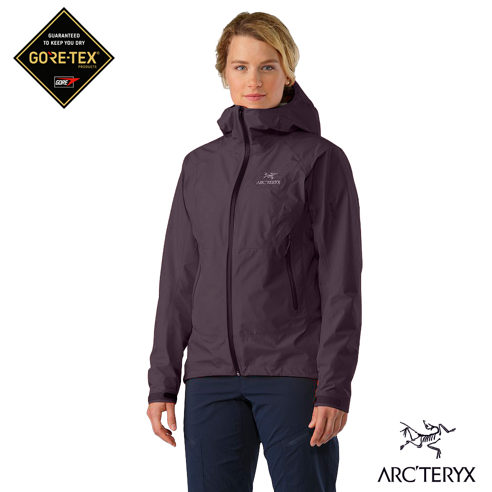 Arcteryx 始祖鳥 女 GoreTex 防水外套 Beta SL 紫