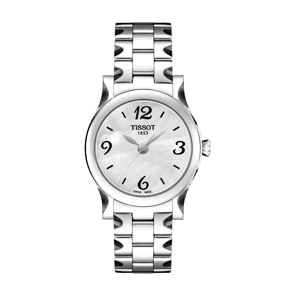 TISSOT 天梭 官方授權 STYLIS-T 女伶皇冠極致典藏女錶