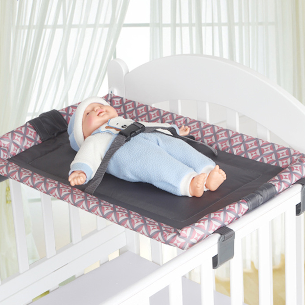 DF 童趣館 - 嬰兒床專用可折疊式平台床台-共4色