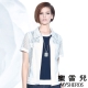 蜜雪兒mysheros  蕾絲翻領網布拉鍊短袖外套 product thumbnail 1