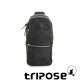 tripose 迷彩系列輕休閒多格層拉鍊單肩包-黑 product thumbnail 1