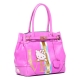 A.D.M.J. LOVE KITTY COVA TOTE (FUXIA PINK) product thumbnail 1