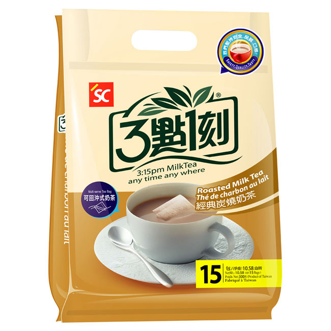 3點1刻 炭燒奶茶(20gx15包)