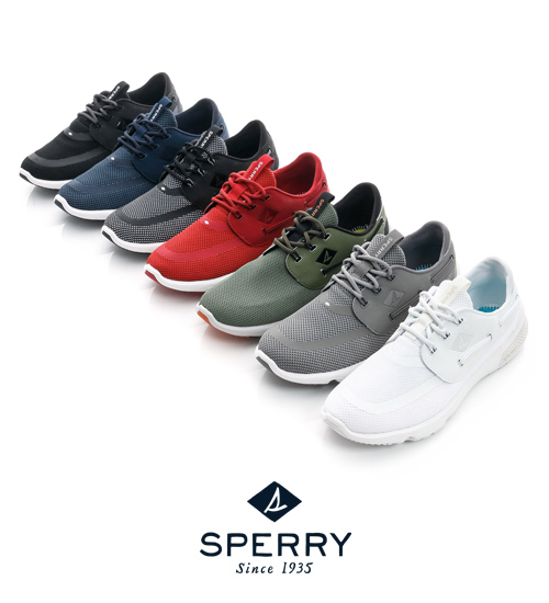 SPERRY 全新進化7SEAS全方位休閒鞋(情侶款)-黑