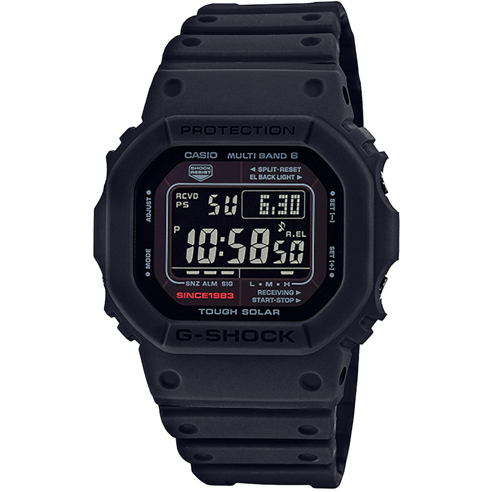 G-SHOCK 卡西歐35周年紀念款(GW-5035A-1)-霧面磨砂黑/42.8mm | G-SHOCK