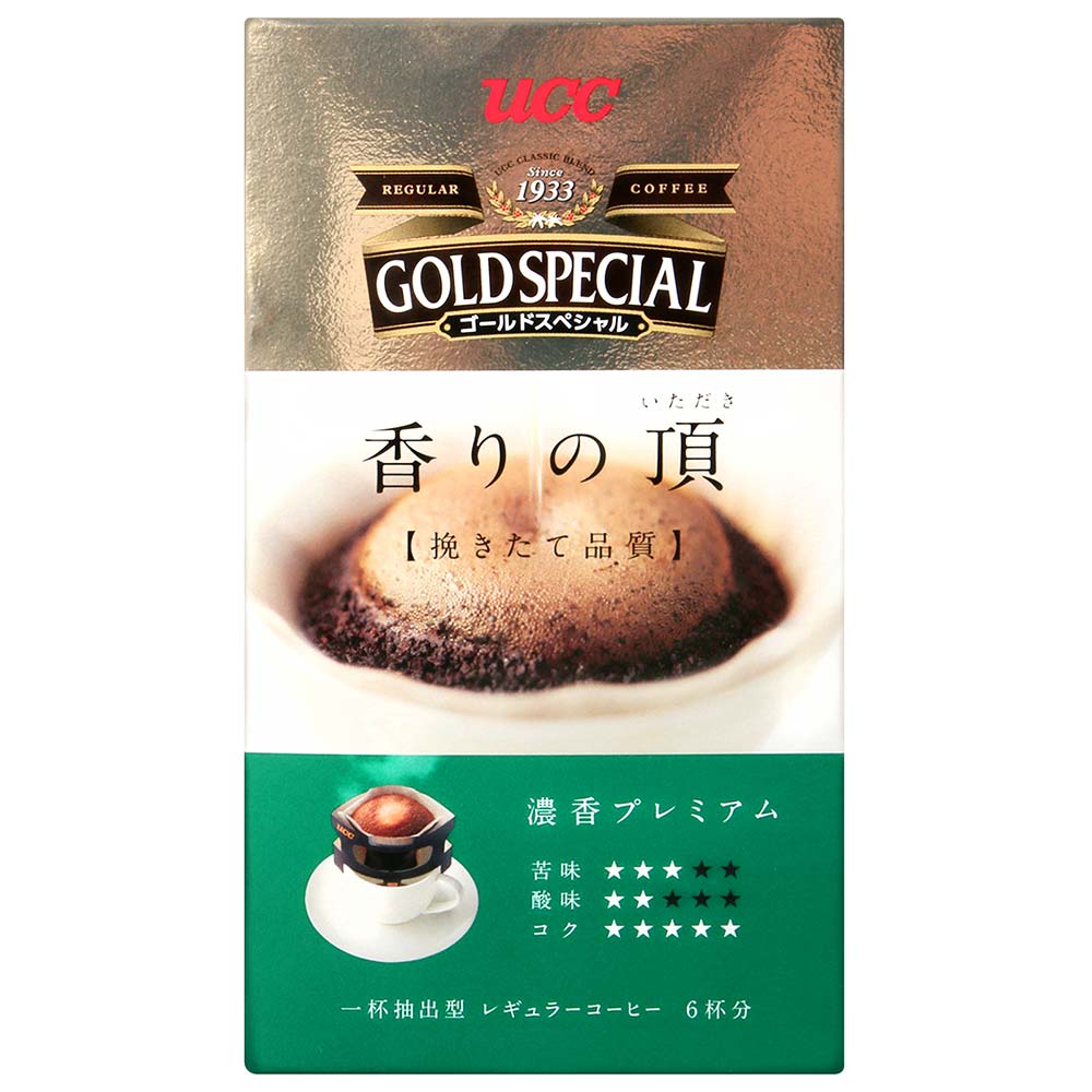 UCC 金牌特級濾式咖啡-濃醇(8gx6入)