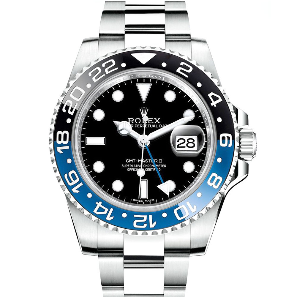 ROLEX 勞力士 116710 BLNR GMT-MASTER II 藍圈腕錶-40mm