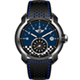 MINI Swiss Watches  賽車旗幟腕錶-藍/45mm product thumbnail 1