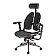 Birdie-德國專利雙背護脊機能電腦椅/辦公椅/主管椅/電競椅-條紋網布款-73x73x110~127cm product thumbnail 1