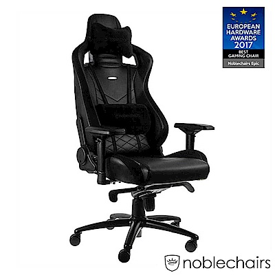 noblechairs 皇家 EPIC 系列電競賽車椅 (PU經典款) - 黑