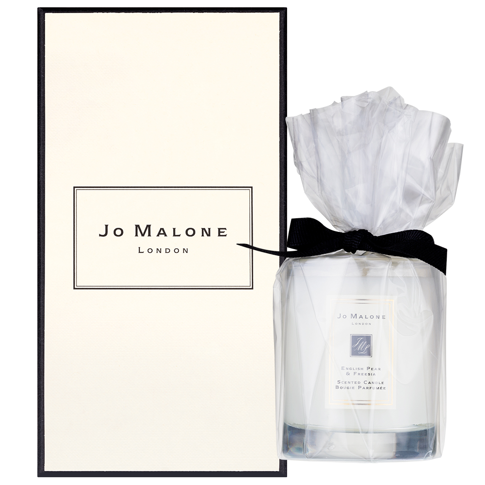 JO MALONE 英國梨與小蒼蘭旅行蠟燭(60g)百貨專櫃貨