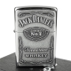 【ZIPPO】美系~Jack Daniels威士忌~浮雕標誌打火機-白鑞款 product thumbnail 1