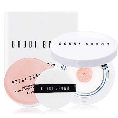 BOBBI BROWN 彷若裸膚氣墊隔離霜SPF50PA+13g#Rosy Glow 含盒